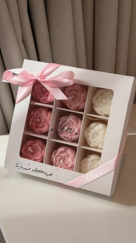 علبة ڤيا بـ ٩ شموع