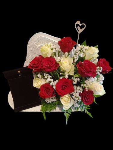 هدية ورد احمر