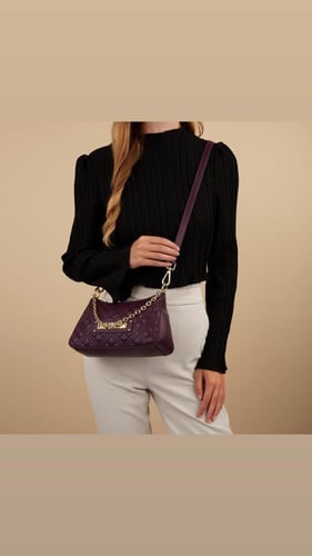 LOVE MOSCHINO | purple small bag