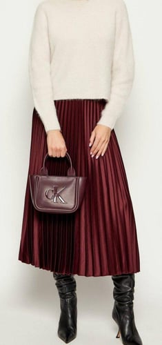 Calvin klein | millie monogram crossbody bag