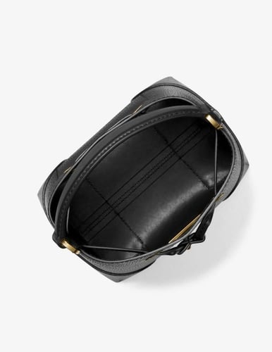 MICHAEL KORS | mercer small black bucket bag