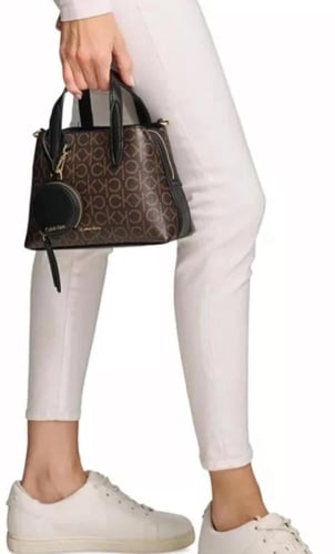 Calvin klein | millie monogram crossbody bag