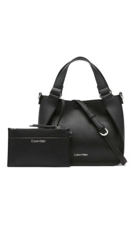 CALVIN KLEIN | estelle signature satchel