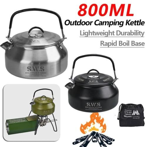 Kettle with a handle for travel