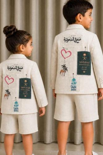 طقم أطفال صنع في السعودية