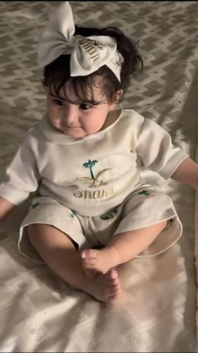 طقم بناتي اليوم الوطني