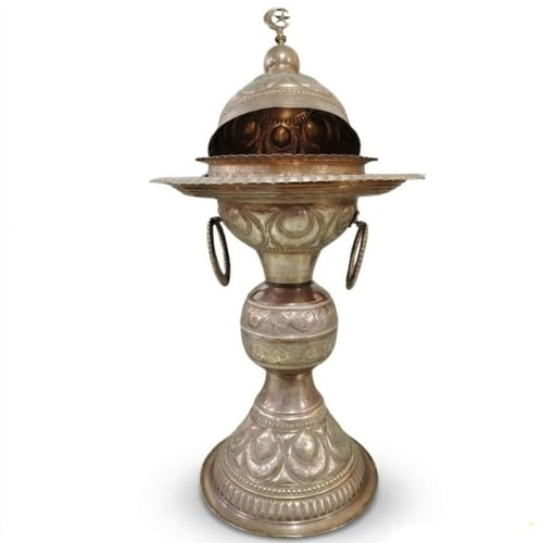 منقل ومبخرة السلطان النحاسي – نقش يدوي فاخر