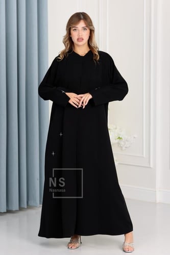 عباية باربي إندونيسي بتفاصيل نجوم معدنية