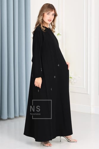 عباية باربي إندونيسي بتفاصيل نجوم معدنية