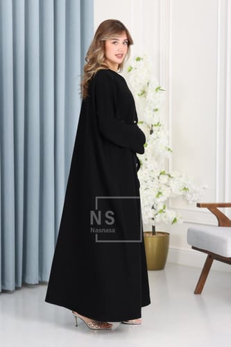 عباية باربي إندونيسي ناعمة بقصة مموّجة واليعسوب ال...