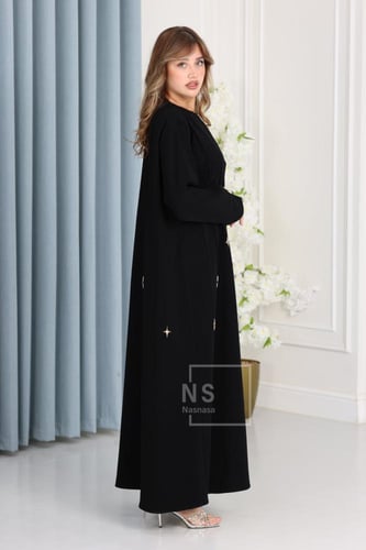 عباية باربي إندونيسي بتفاصيل نجوم معدنية