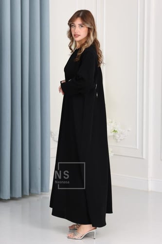 عباية باربي إندونيسي بتفاصيل نجوم معدنية