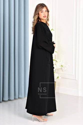 عباية باربي إندونيسي بتخريم الورق المشجّر والشك ال...