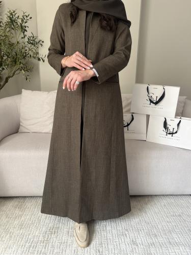 Olive Blazer Abaya