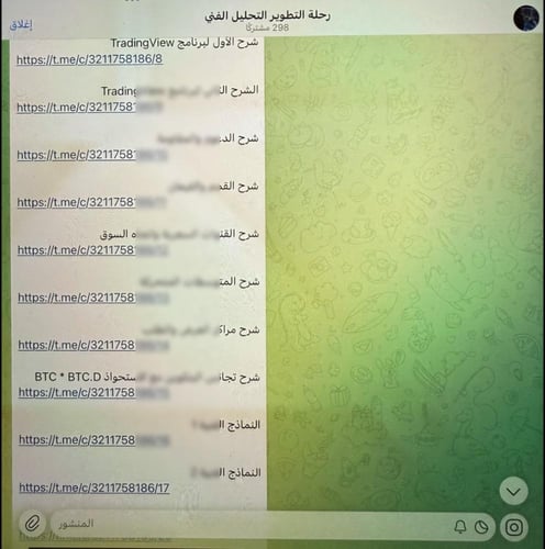 دورة التحليل الفني الكلاسيكي