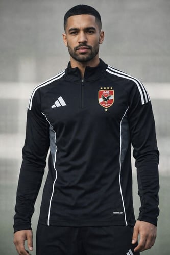 سويتر الأهلي المصري أسود