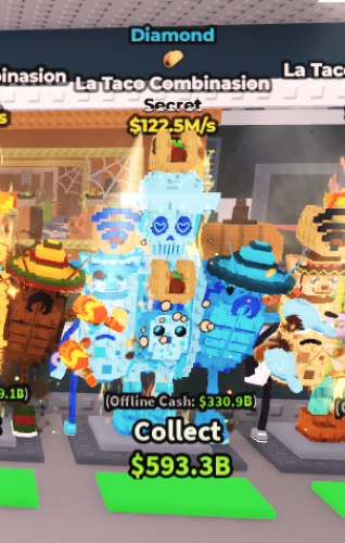 la taco combinasion مطور دايموند