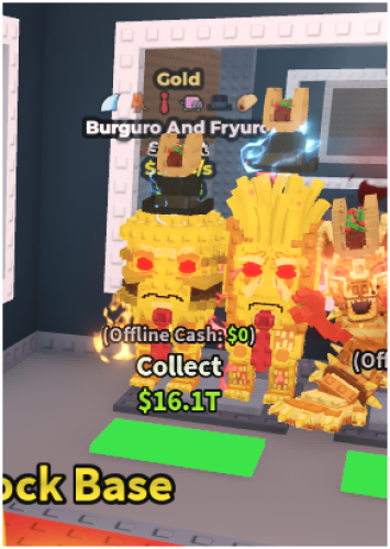 gold Burguro and fryuro 3.3b/s