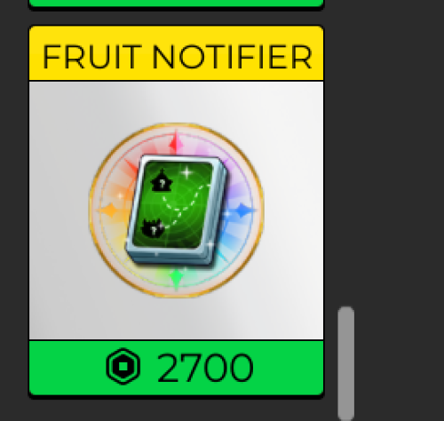 fruit notifier