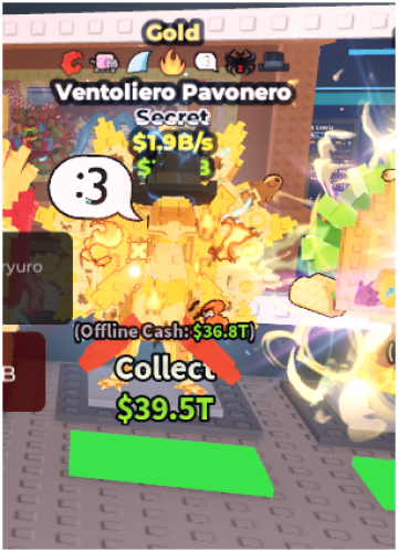 Ventoliero Pavonero 1.9B/s GOLD