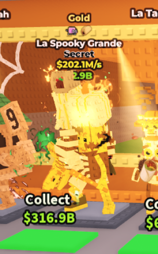 la spooky grande gold مطور