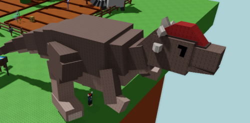 ديناصور عملاق بدون تطويره