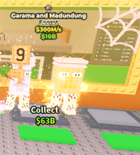 GARAMA AND MADUNDUNG 300M/s