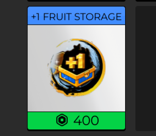 fruit storage
