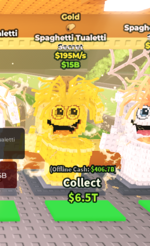 taco gold spaghettii tualetti