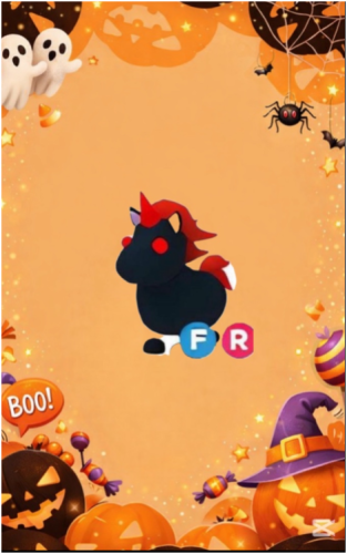 evil unicorn fly ride