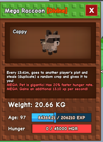 RACCON MEGA تطويرة