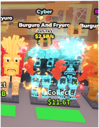 Burguro and fryuro 2.5b/s cyber