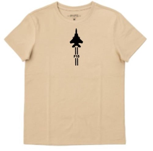 تيشرت بشعار F15 مع كتابة بألوان متعددة