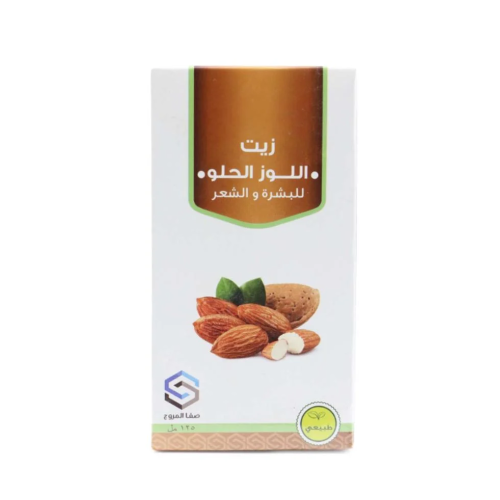 زيت اللوز الحلو صفاء المروج 125 مل