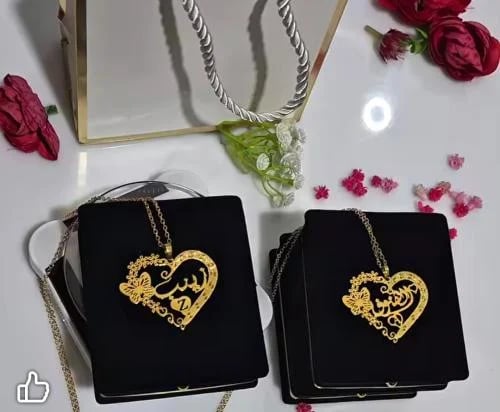 سلسل زخرفه مطلي ذهب