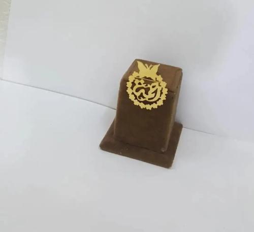سلسال مطلي بالذهب اشكال مختلفه
