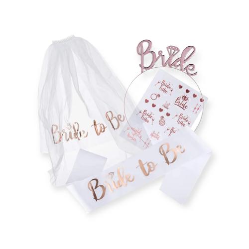 حفلة الزواج ( طرحة - طوق - وشاح - تاتو )