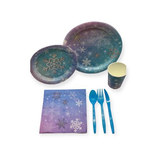 طقم سفرة الأميرة إلسا ( ٨ ) أشخاص ( ٦٤ ) قطعة