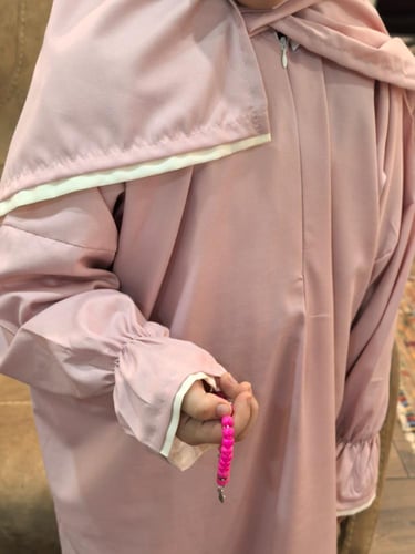 اطقم صلاة بناتي وردي