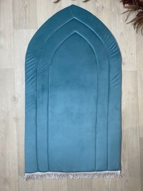 سجاد صلاة اسفنجية ازرق