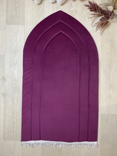 سجادة صلاة اسفنجية بنفسجي