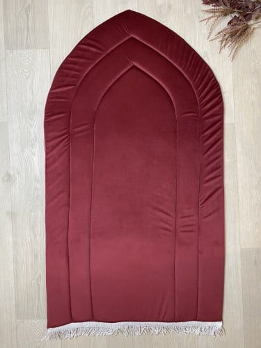 سجادة صلاة اسفنجية احمر