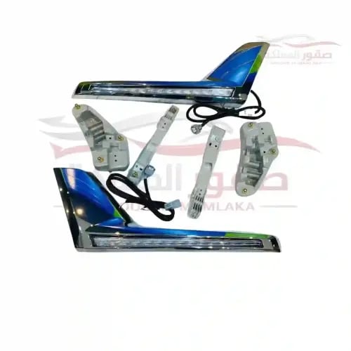 طقم LED سحاب لاندكروزر LC200 2021 نيكل