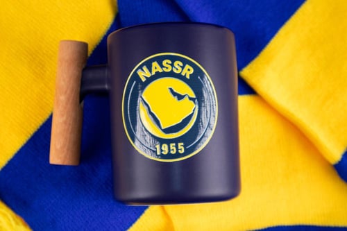 كوب النصر العالمي الفاخر الأزرق
