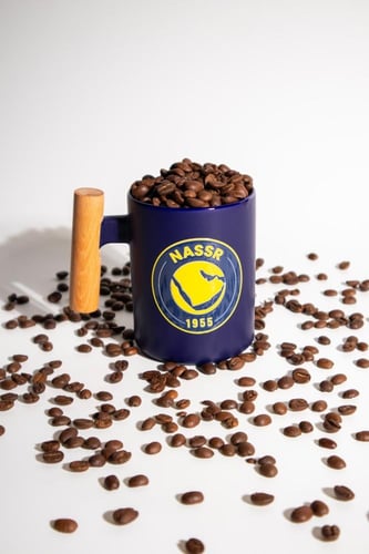 كوب النصر العالمي الفاخر الأزرق