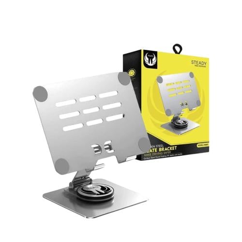 Yuvo - desktop stand for iPad, tablet, and phone, 360-degree rotating, foldable Y4863