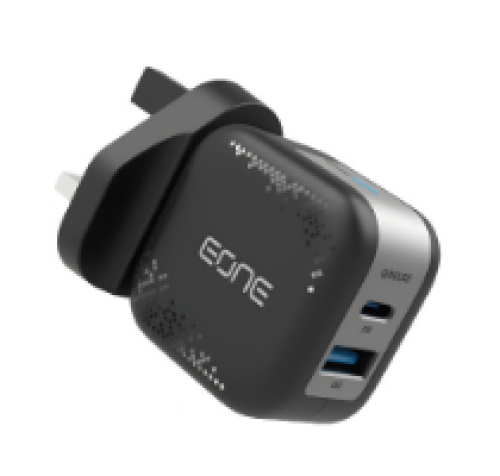 EONE- Wall charger with 48-watt power with two USB...