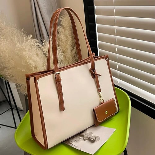 حقيبة يد نسائية كبيرة