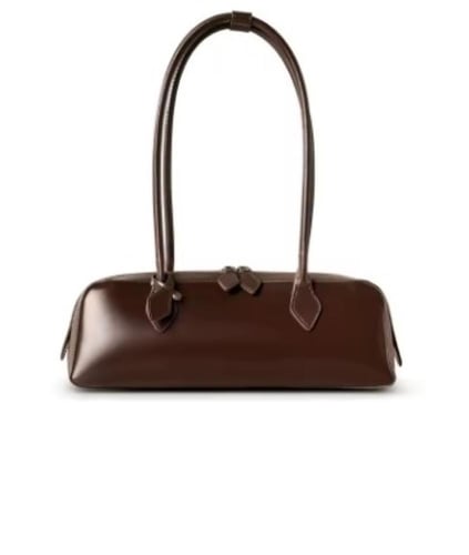 حقيبة كتف جلدية