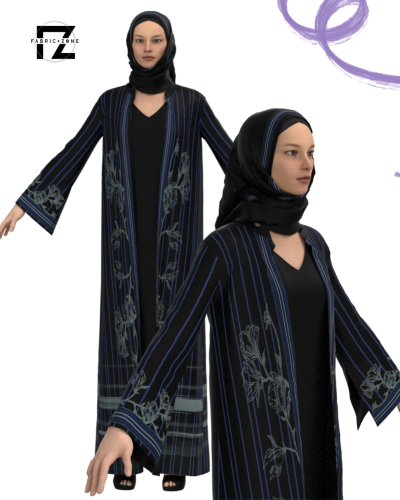 تصميم عباية طفيف 003